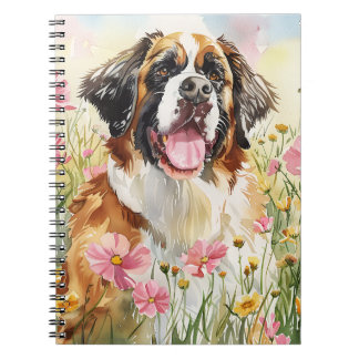 Espiral Caderno – Diário do Amante do Cão São Bernardo