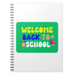 Espiral Caderno Divertido da Escola - Máscara 2025