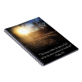 Espiral Caderno do 19:1 do salmo