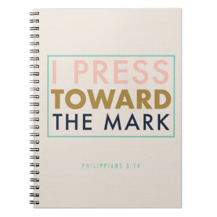 Espiral Caderno do 4:13 dos Philippians