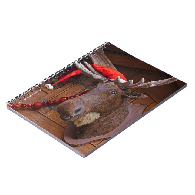 Espiral Caderno do Alce de Natal (Left Side)