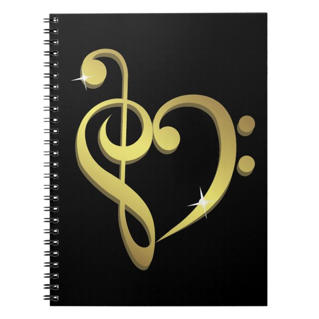 Espiral Caderno do amor da música (Frente)