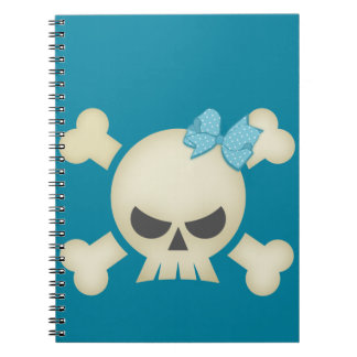 Espiral Caderno do arco do crânio N da cerceta