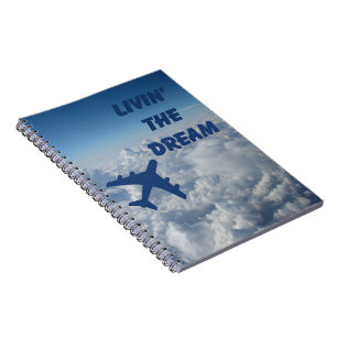 Espiral Caderno do avião