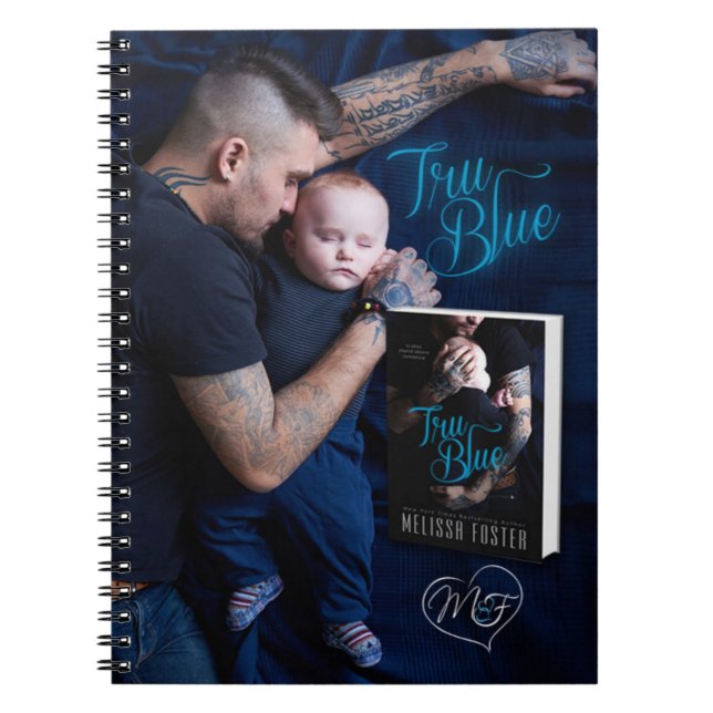 Espiral Caderno do azul de Tru (Frente)