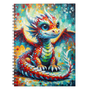 Espiral Caderno do Bebê Dragão