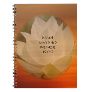Espiral Caderno do budista do SGI