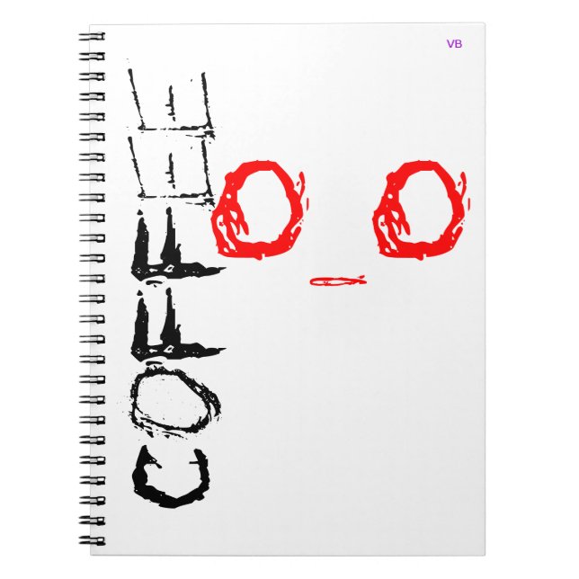 Espiral Caderno do café (Prego-Risco) (Frente)