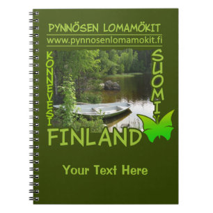 Espiral Caderno do costume de Pynnösen Lomamökit