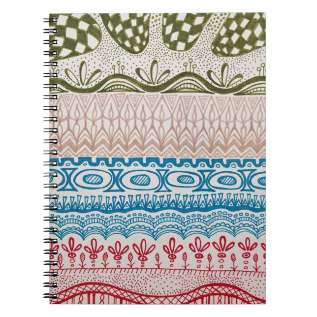 Espiral Caderno do demonstrador (Frente)