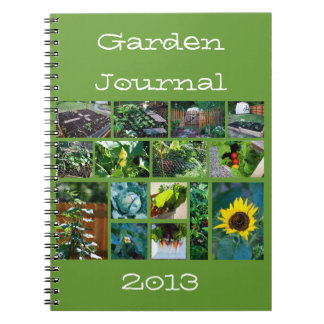 Espiral Caderno do Diário do jardineiro