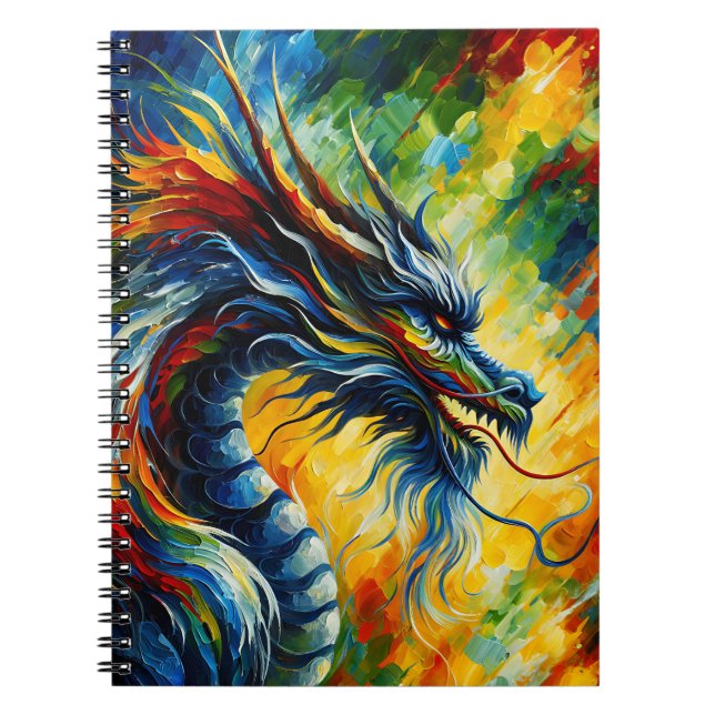 Espiral Caderno do Dragão Prism Fury (Frente)