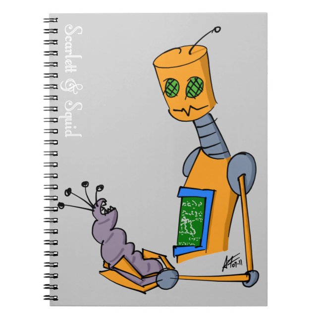 Espiral Caderno do espécime 317c (Frente)