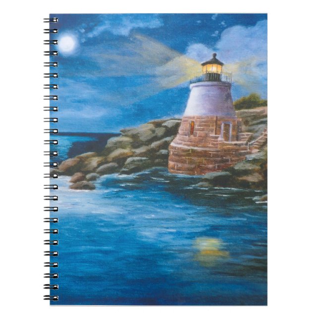 Espiral Caderno do farol do monte do castelo (Frente)