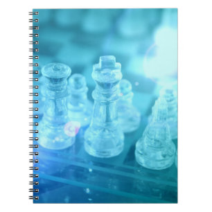 Espiral Caderno do fósforo da xadrez