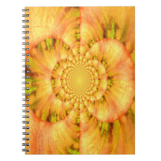 Espiral Caderno do Fractal do verão
