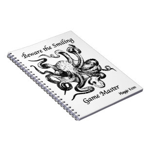 Espiral Caderno do Gamer do RPG