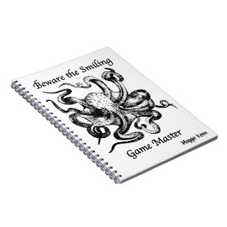 Espiral Caderno do Gamer do RPG