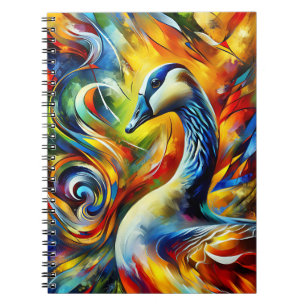 Espiral Caderno do Ganso Fenix Chama
