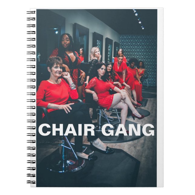 Espiral Caderno do GRUPO da CADEIRA (Frente)