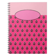 Caderno do inseto da joaninha