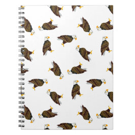 Espiral Caderno do lance de Eagle