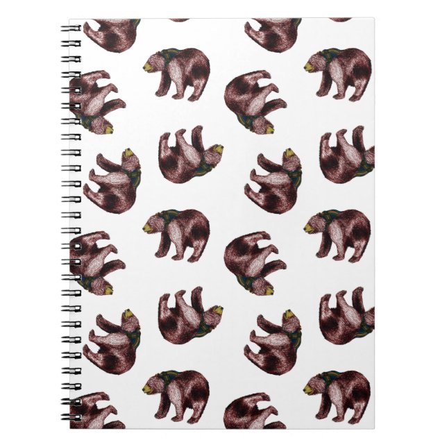 Espiral Caderno do lance do urso (Frente)