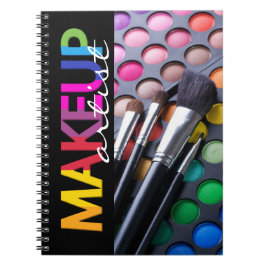 Espiral Caderno do maquilhador