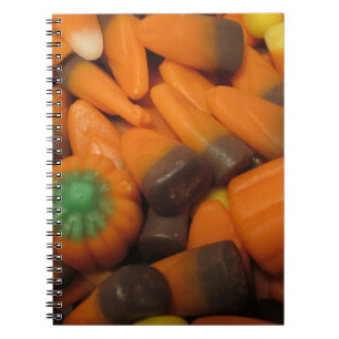 Espiral Caderno do milho de doces do outono