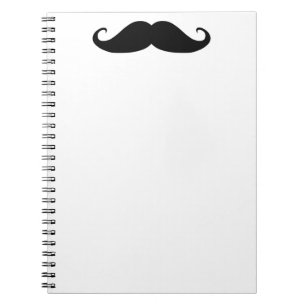 Espiral Caderno do Moustache