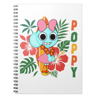 Espiral Caderno do Mundo Escolar da Dandy Poppy 