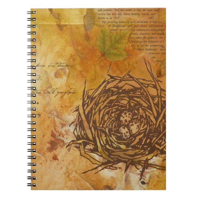 Espiral Caderno do ninho (Frente)