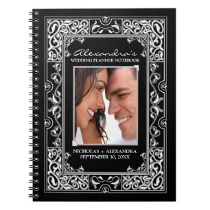 Espiral Caderno do planejador do casamento da noiva da