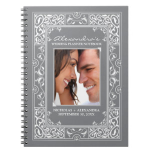 Espiral Caderno do planejador do casamento da noiva da