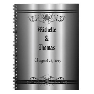 Espiral Caderno do planejador do casamento do Dia das