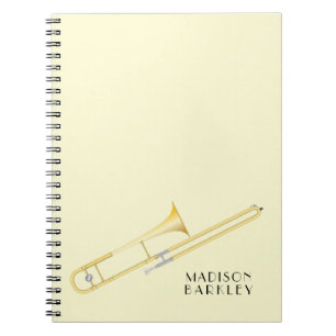 Espiral Caderno do Professor de Banda Músico de Trombone