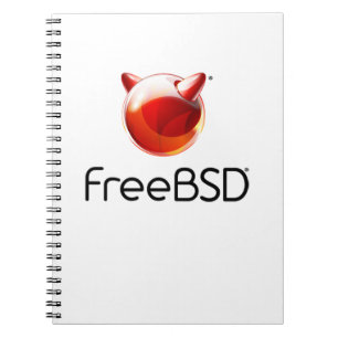 Espiral Caderno do projeto de FreeBSD