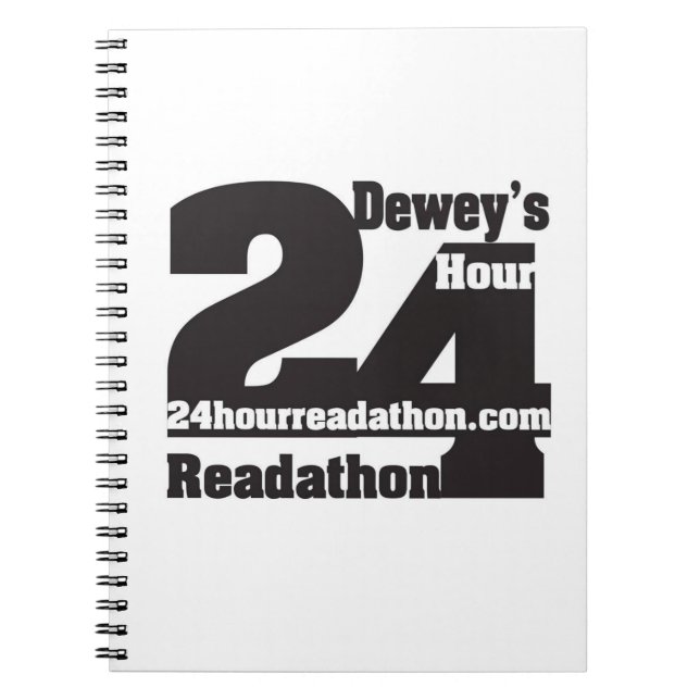 Espiral Caderno do Readathon de Dewey (Frente)