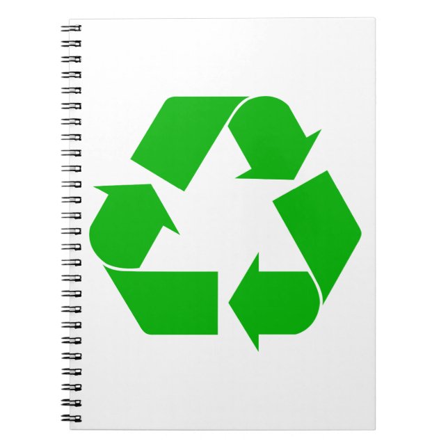 Espiral Caderno do reciclar (Frente)