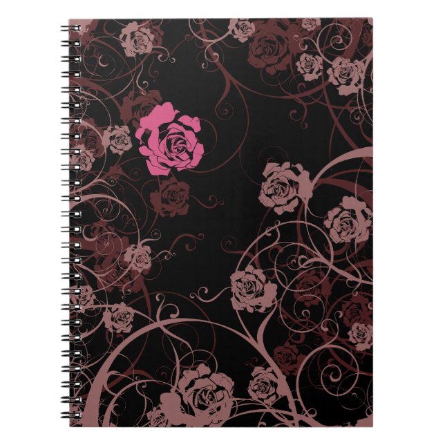Espiral Caderno do romance do crepúsculo (Frente)