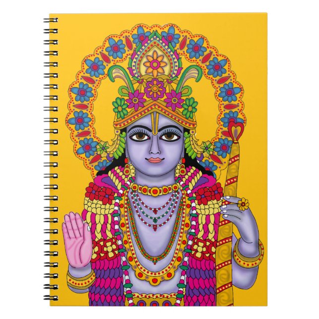 Espiral Caderno do Senhor Ram (Frente)