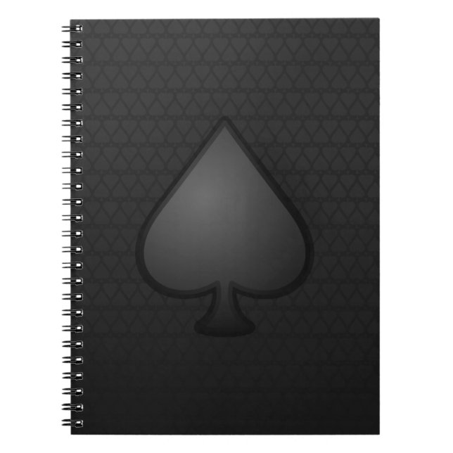 Espiral Caderno do símbolo das pás (Frente)