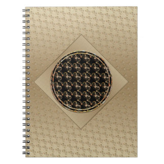 Espiral Caderno do Símbolo do Morcego Chinês