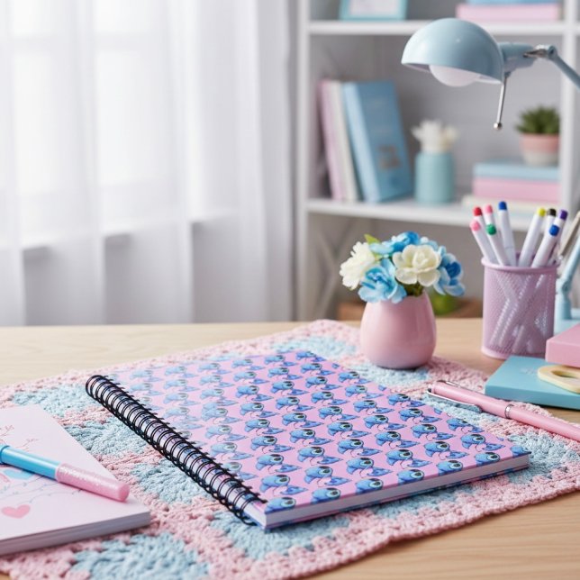 Espiral Caderno do Stitch (Criador carregado)
