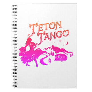 Espiral Caderno do tango de Teton