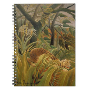 Espiral Caderno do tigre de Rousseau