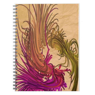 Espiral caderno do tinido
