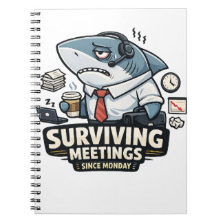 Espiral Caderno do Tubarão Corporativo | Sobrevivendo às R