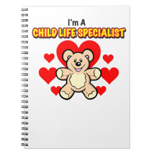 Espiral Caderno do urso de ursinho do especialista da vida