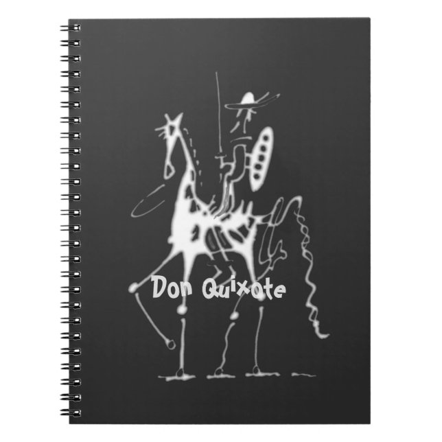 Espiral Caderno Dom Quixote (Frente)